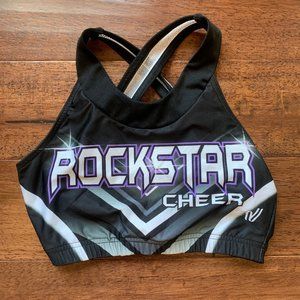 Rockstar Cheer Practice Sports Bra